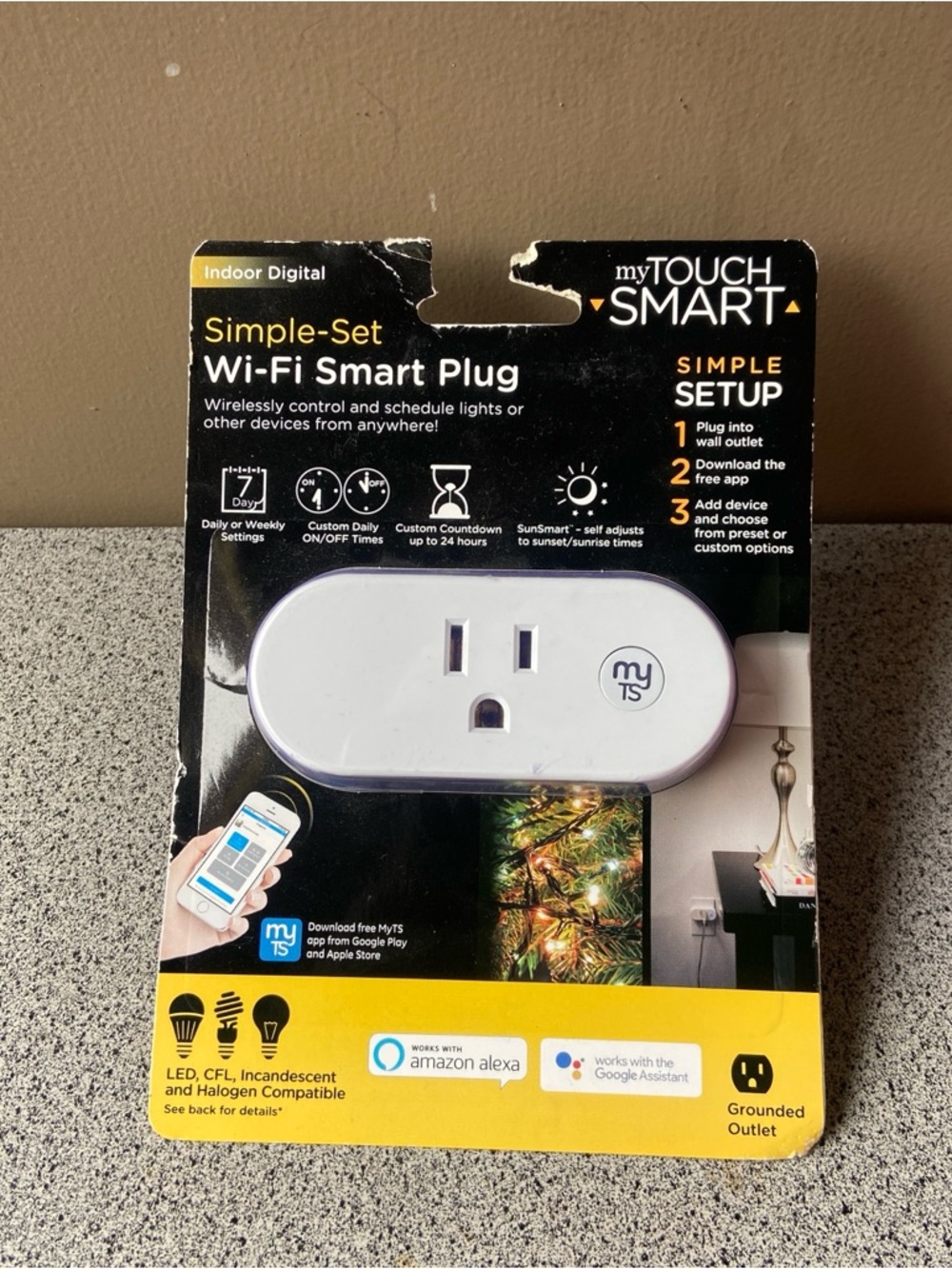 myTouchSmart 120-Volt 1 -Outlet Indoor Smart Plug
